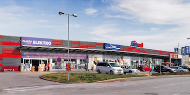 Retail park FASTMALL Český Krumlov