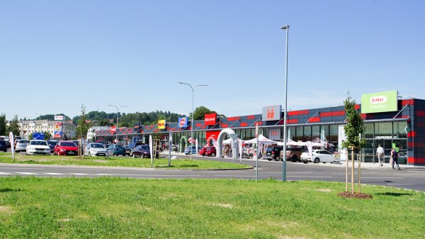 Retail park FASTMALL Příbram