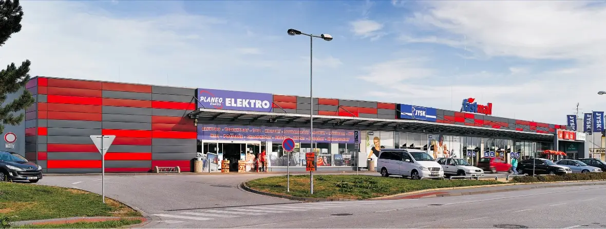 Retail park FASTMALL Český Krumlov