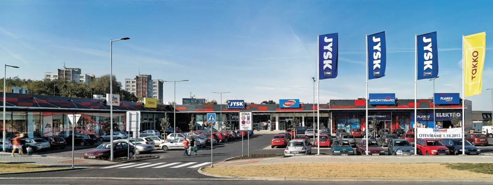 Retail park FASTMALL Orlová