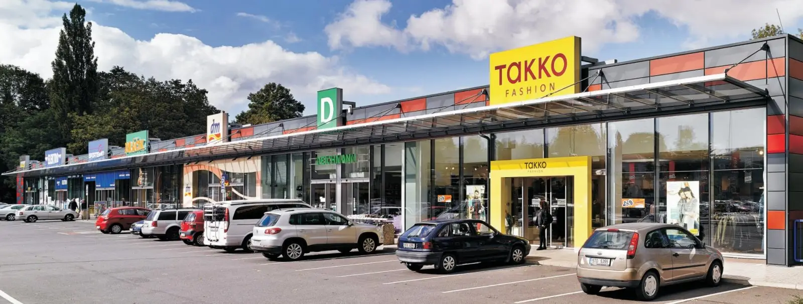 Retail park FASTMALL Šenov u Nového Jičína